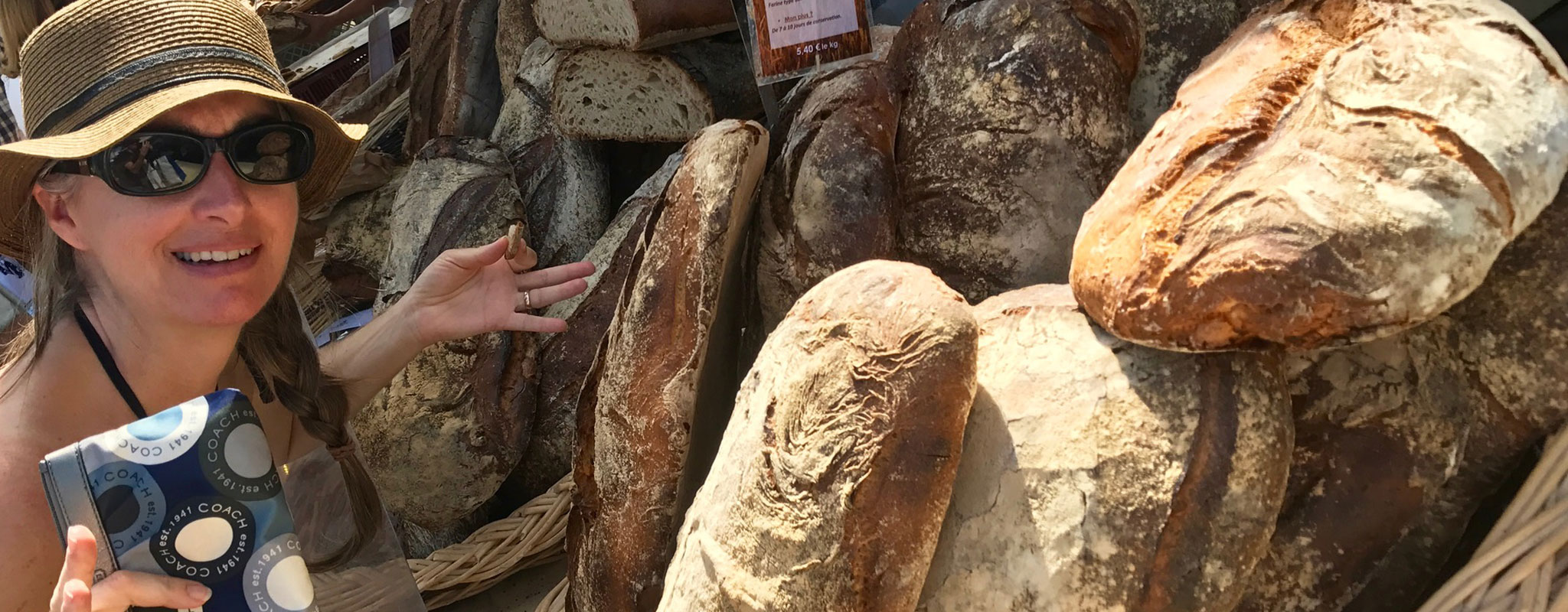 shopping for bread